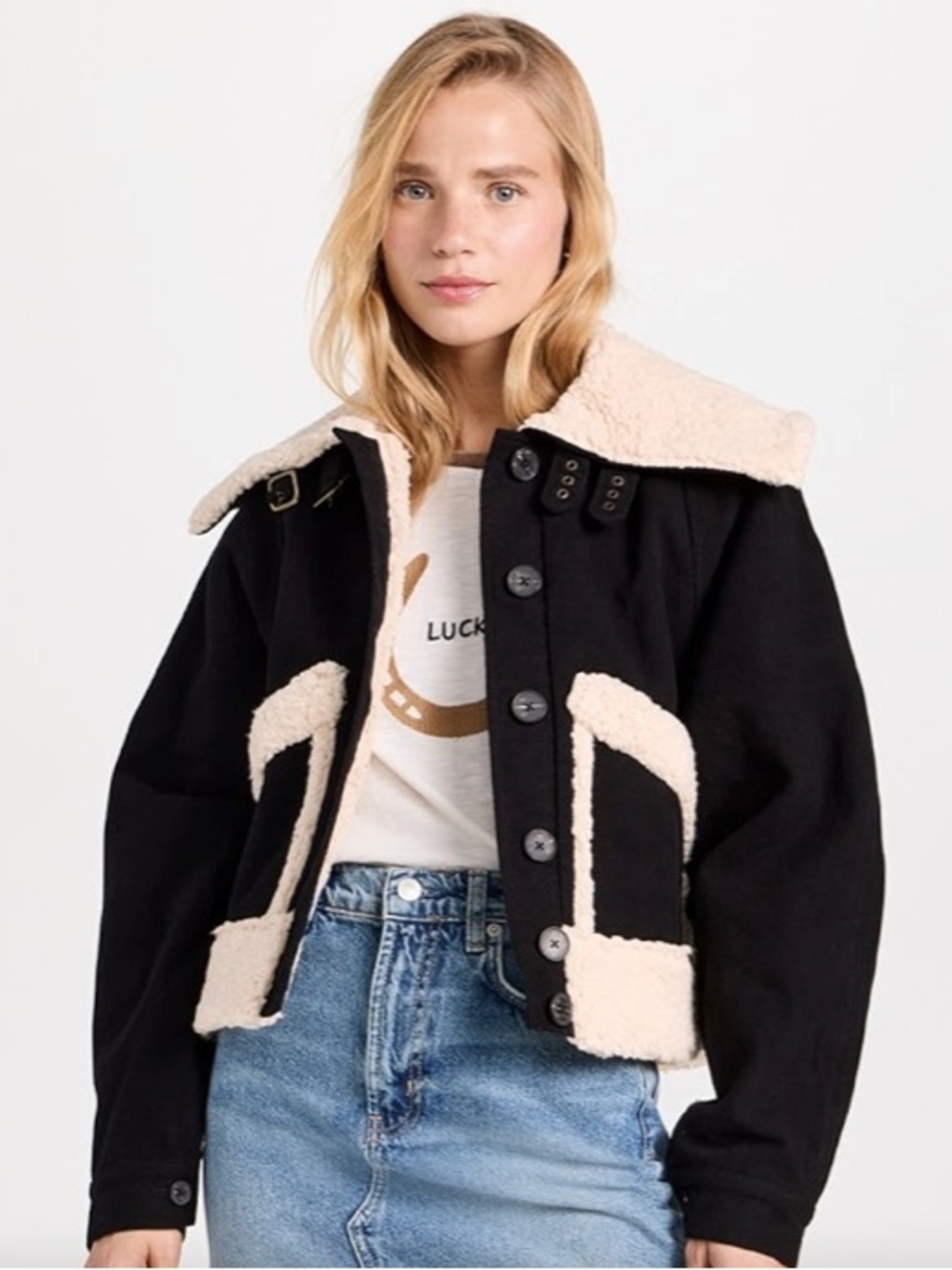 THE GREAT. Peak Coat